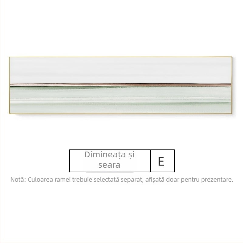 Peisaj abstract cu ocean – tablou decorativ pentru perete, dormitor și living, stil modern minimalist