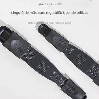 Set de unelte pentru terapie cu enzime biologice: perie din lână în formă de evantai, becher din sticlă, cană de măsurare, perie de curățare facială