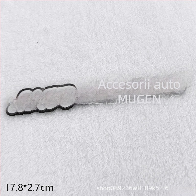 Sticker logo 3D din aluminiu pentru aripa laterală a mașinii, protecție împotriva zgârieturilor și decorare