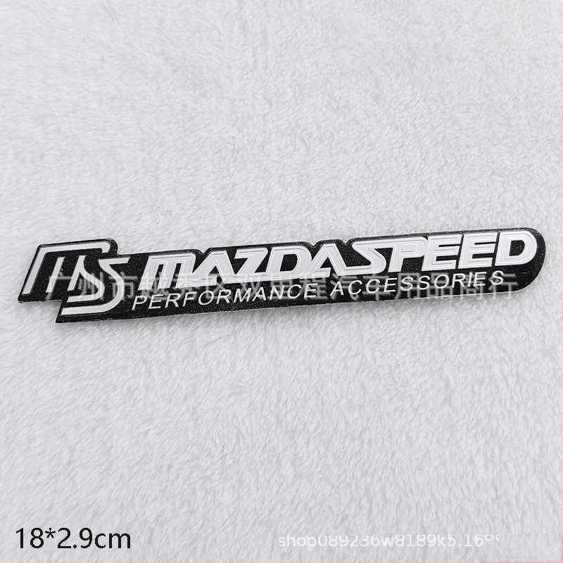 Sticker logo 3D din aluminiu pentru aripa laterală a mașinii, protecție împotriva zgârieturilor și decorare