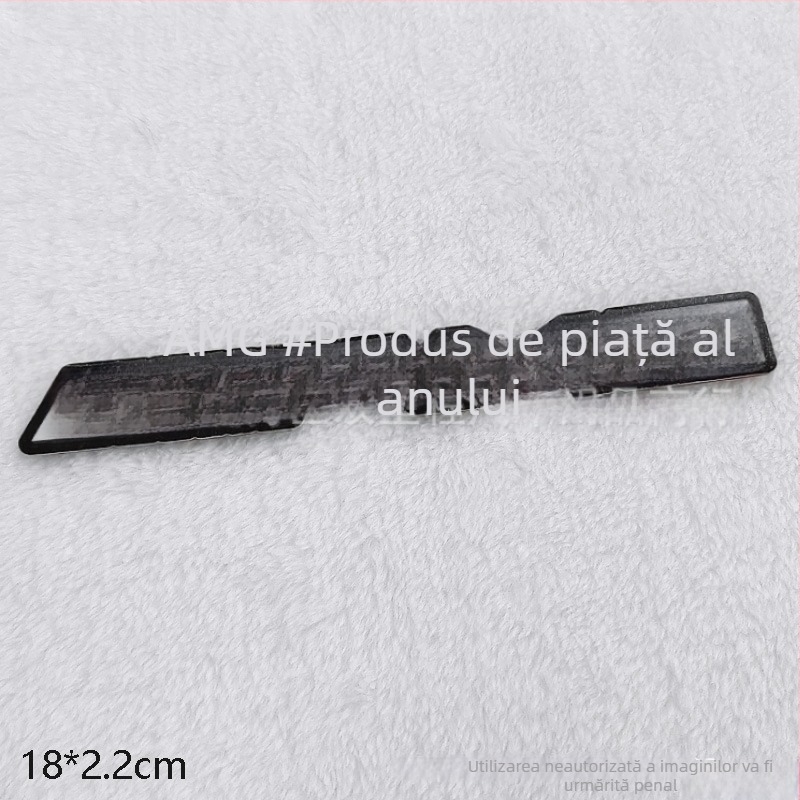 Sticker logo 3D din aluminiu pentru aripa laterală a mașinii, protecție împotriva zgârieturilor și decorare