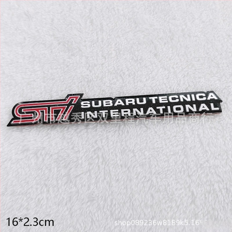 Sticker logo 3D din aluminiu pentru aripa laterală a mașinii, protecție împotriva zgârieturilor și decorare