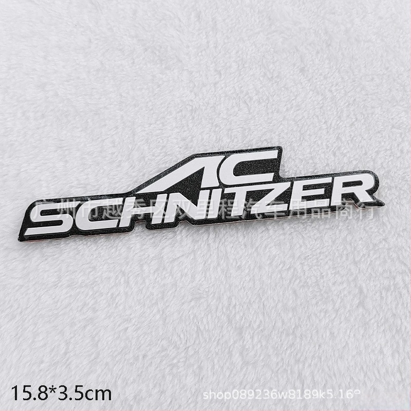 Sticker logo 3D din aluminiu pentru aripa laterală a mașinii, protecție împotriva zgârieturilor și decorare