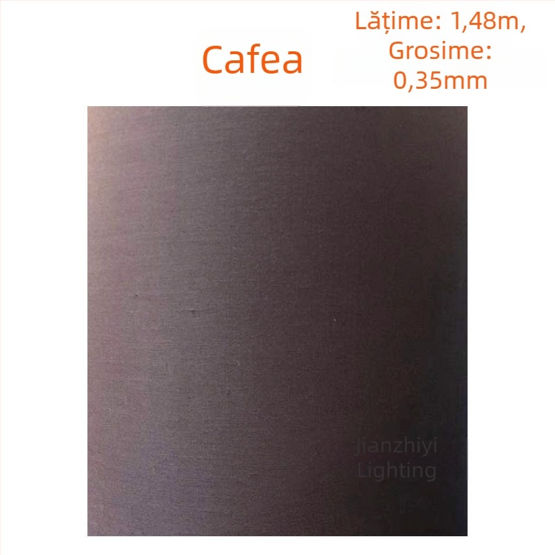 Set materiale pentru abajur DIY: țesătură TC, hârtie pergament, materiale colorate din bumbac și in pentru veioza de masă