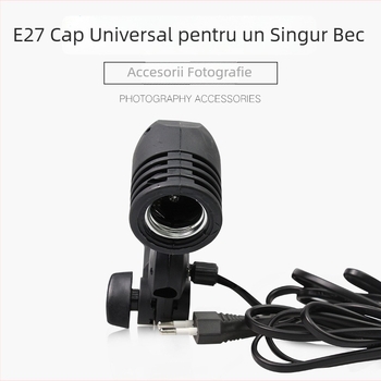Cap de lampă universal E27 pentru portret – iluminare de umplere