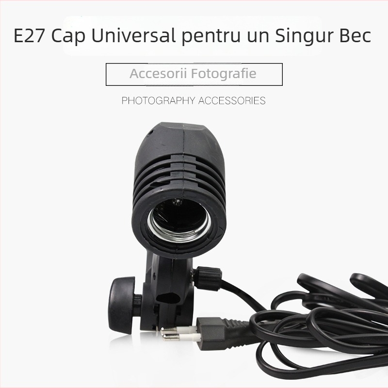 Cap de lampă universal E27 pentru portret – iluminare de umplere