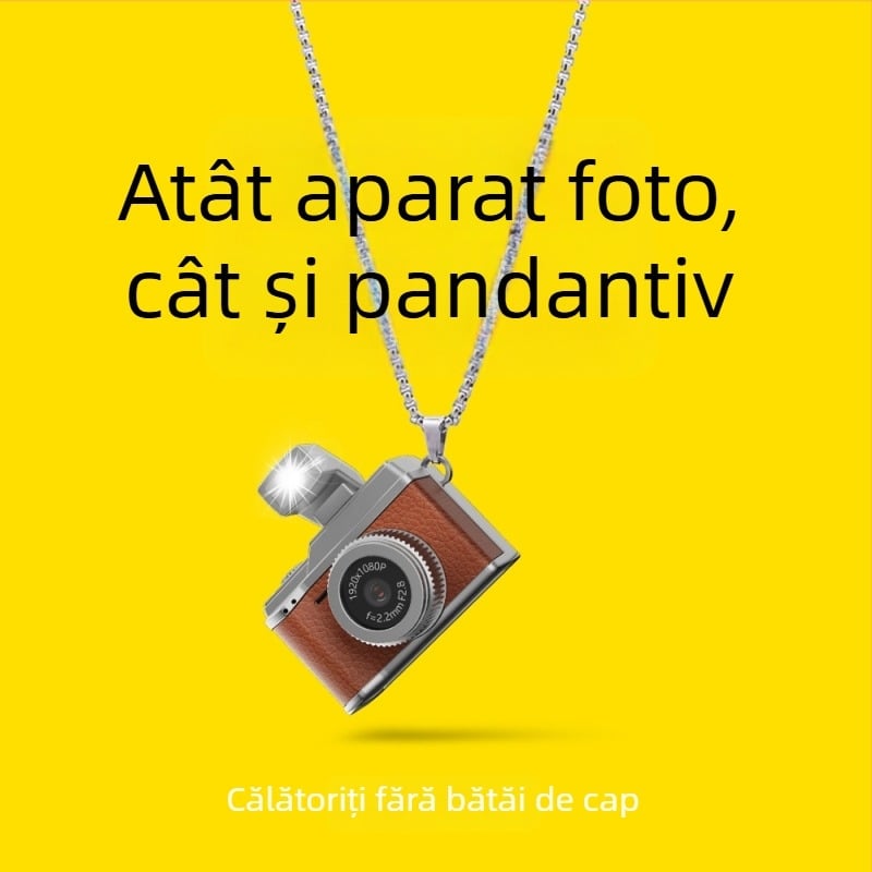 Noua cameră mini retro cu bliț pentru elevi — înregistrare video drăguță și accesorii foto, design compact destinat nișei