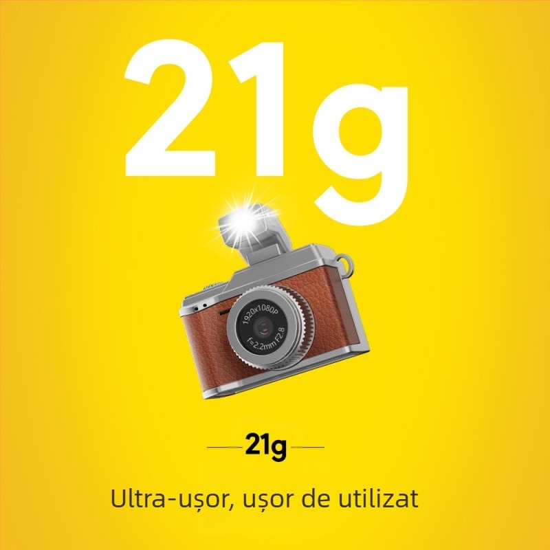 Noua cameră mini retro cu bliț pentru elevi — înregistrare video drăguță și accesorii foto, design compact destinat nișei