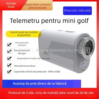 Distanțier laser portabil pentru mini golf, blocare steag, precizie înaltă, 1200Y, multifuncțional