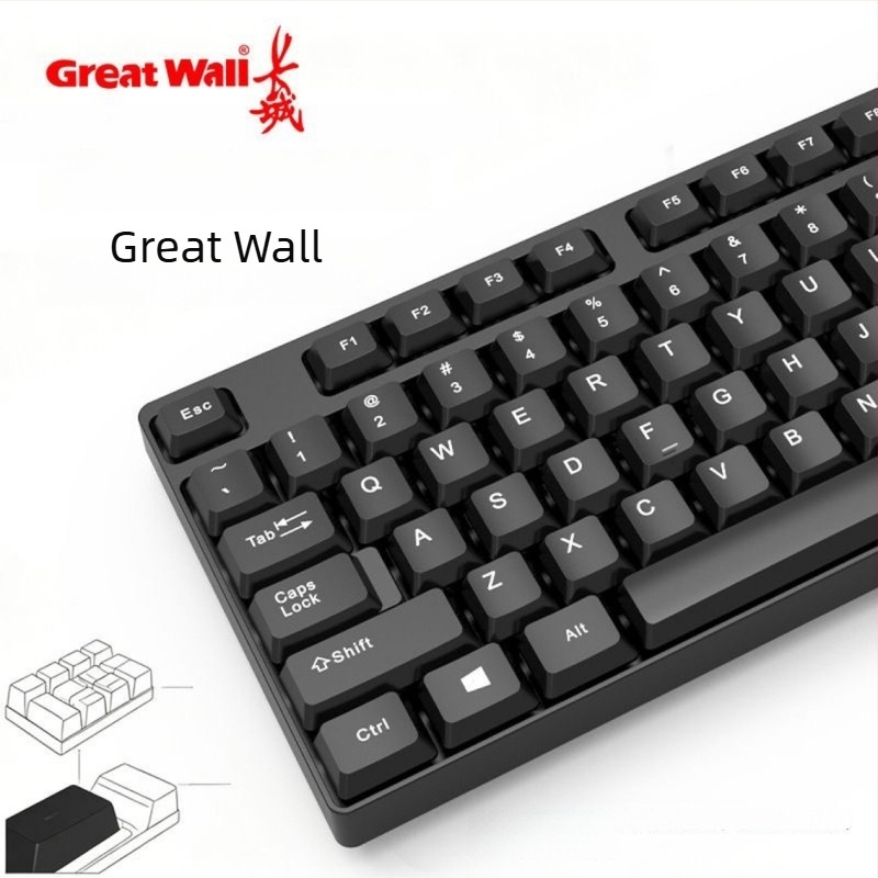 GW-YZ301 set tastatură și mouse USB cablat pentru laptop și PC desktop, utilizare la birou și acasă