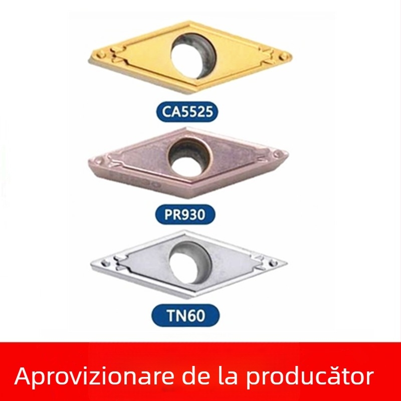 Inserție CNC diamantat dur de 35° VBMT160404 160408-HQ TN60 PR1125 CA5525