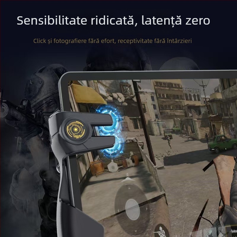 Controler de joc fără fir cu feedback de forță pentru dispozitive Android și Apple, accesoriu pentru telefon și tabletă PUBG