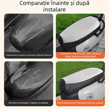 Husă de șezut pentru scuter electric Yadi Guanneng T5-M/H/D, protecție solară, universal pentru toate anotimpurile