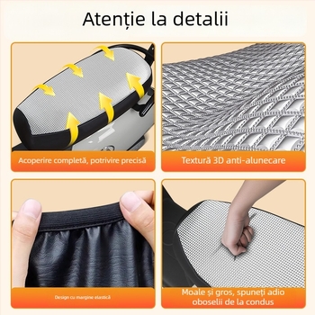Husă de șezut pentru scuter electric Yadi Guanneng T5-M/H/D, protecție solară, universal pentru toate anotimpurile