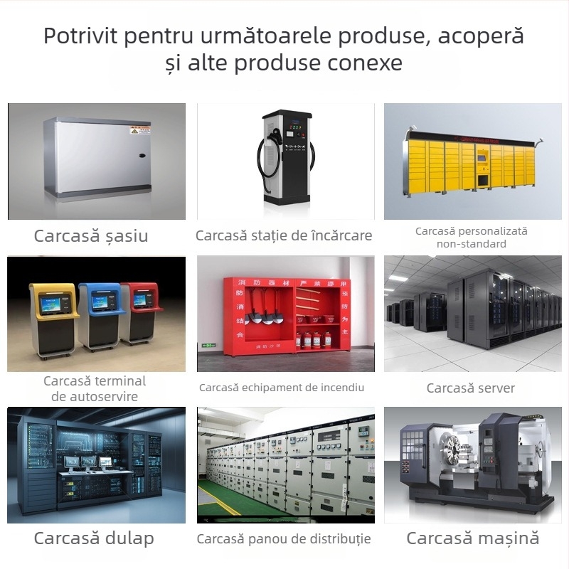 Carcase din tablă la comandă, ne-standard pentru surse de alimentare, șasiuri și dulapuri de precizie