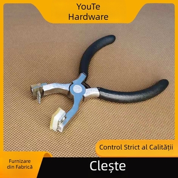 Unealtă de găurit pentru piele, manuală, 4 mm, perforator, cu vârf ascuțit, din oțel carbon înalt