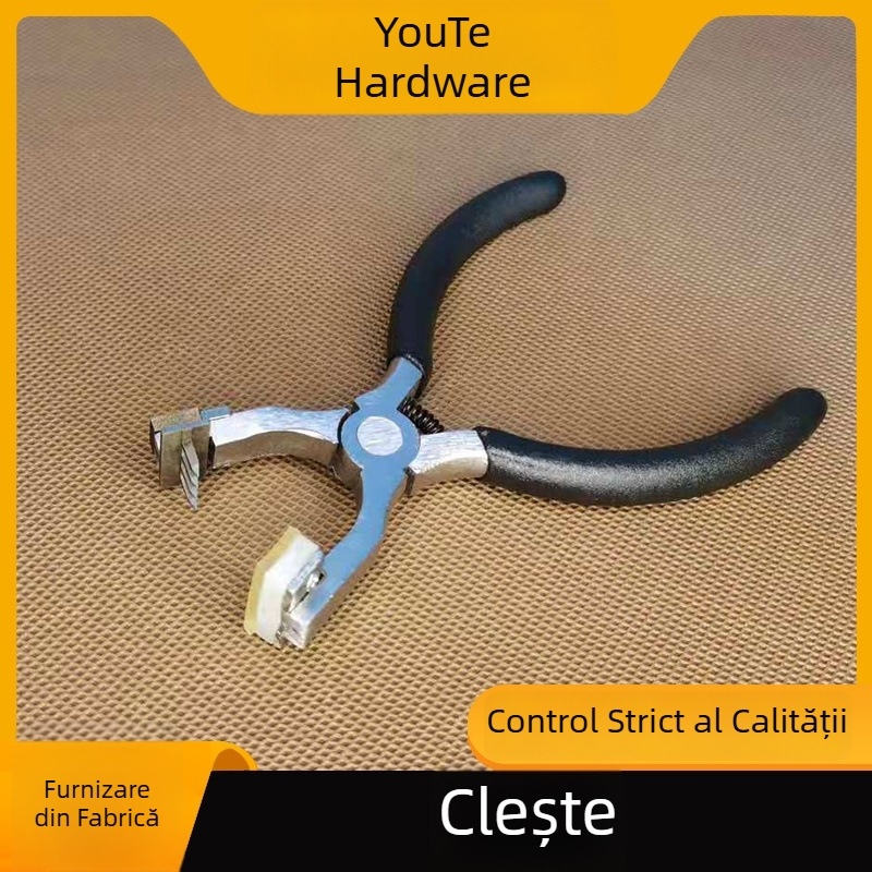 Unealtă de găurit pentru piele, manuală, 4 mm, perforator, cu vârf ascuțit, din oțel carbon înalt
