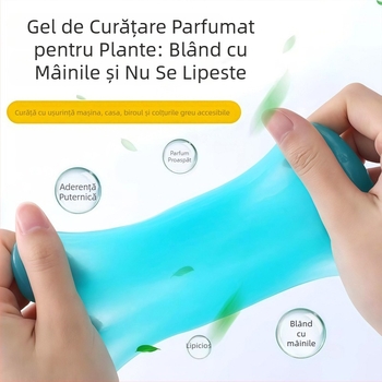 Unealtă de curățare a șanțurilor ferestrei cu gel moale reutilizabil pentru îndepărtarea prafului și curățarea spațiilor
