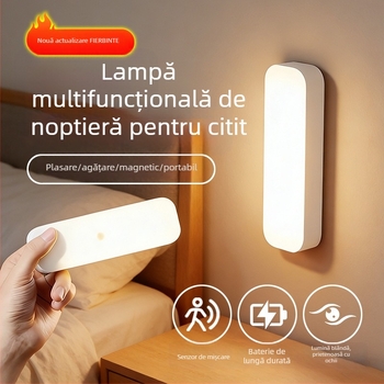 Lumină de noapte reîncărcabilă cu senzor de mișcare pentru dulapuri