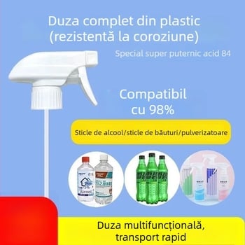 Duza universală de pulverizare pentru sticle de băut, pulverizator manual pentru grădină, curățare și îngrijire a părului, utilizare casnică